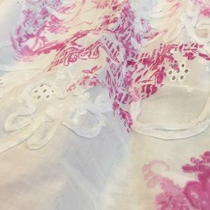 Laura Scott Tops - pink floral blouse Laura Scott Tops - pink floral blouse